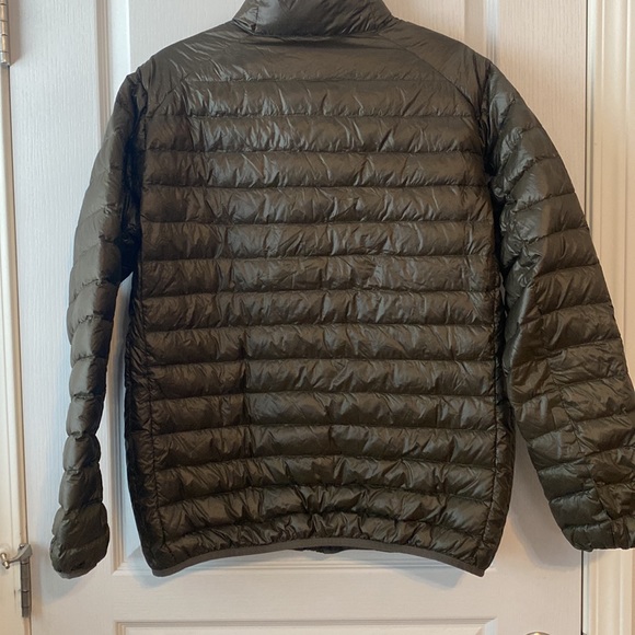 Pure Down Packable army green Coat - Picture 4 of 10